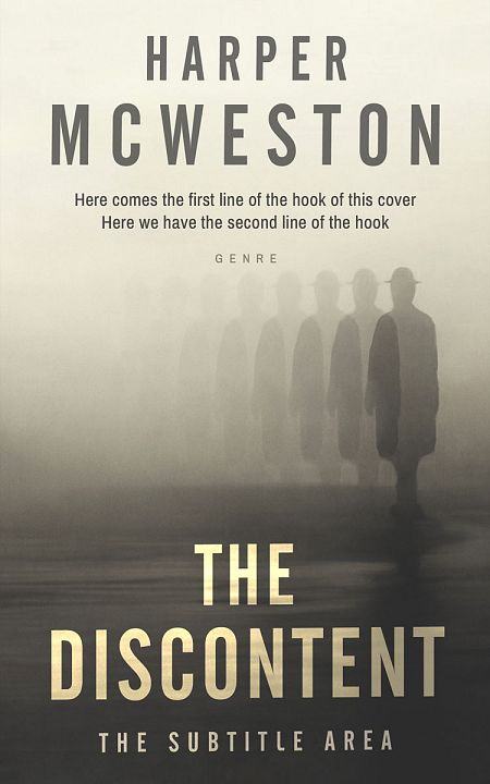 Related Premade Mystery & Thriller & Suspense Book Cover: Fuscous Gray #23836