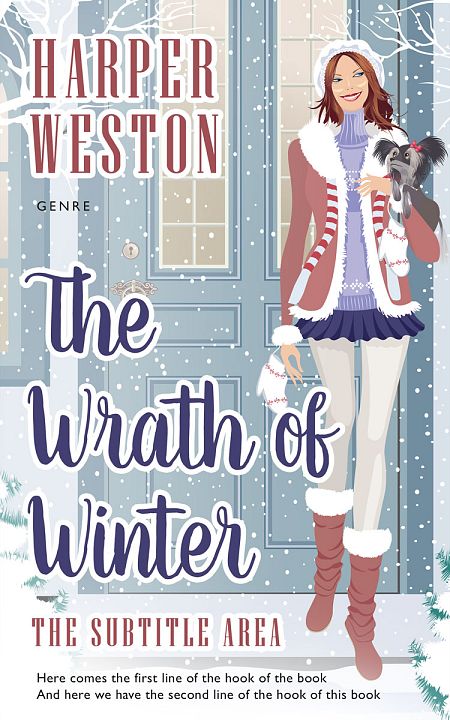 Related Premade Chick Lit Book Cover: French Gray #23954