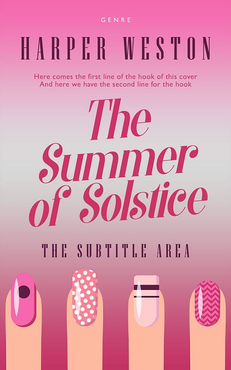 Related Premade Self-Improvement & Self-Help Book Cover: Cavern Pink #23966