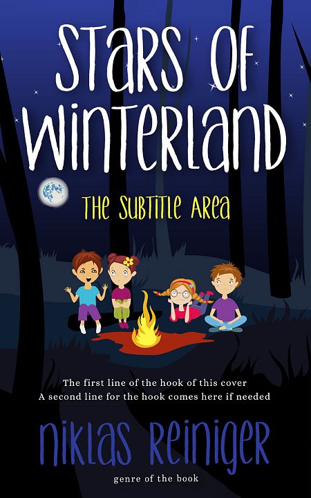 Related Premade Horror Book Cover: Black #24766