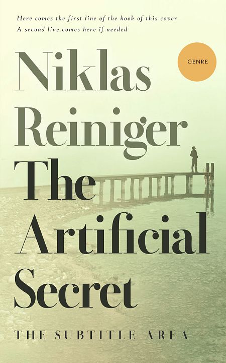 Related Premade Abstract Book Cover: Beryl Green #24850