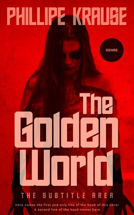 Related Premade Horror Book Cover: Milano Red #25107