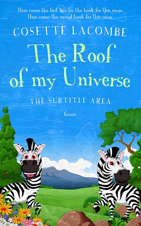 Related Premade Teen & Young Adult Book Cover: Dodger Blue #25639