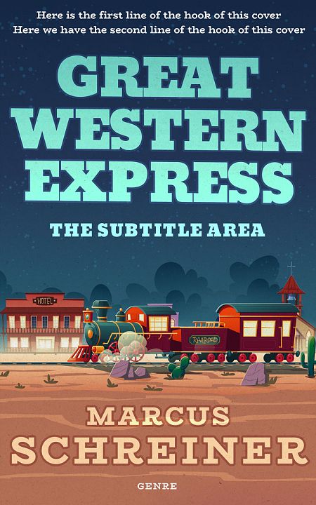 Related Premade Western Book Cover: Cloud Burst #25968