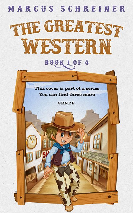 Related Premade Western Book Cover: Mercury #25970