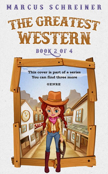 Related Premade Western Book Cover: Mercury #25971