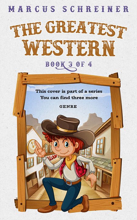 Related Premade Western Book Cover: Mercury #25972