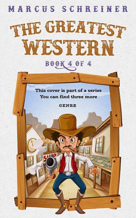 Related Premade Western Book Cover: Mercury #25973