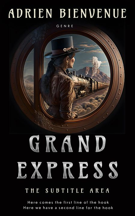 Related Premade Poetry Book Cover: Cod Gray #26501