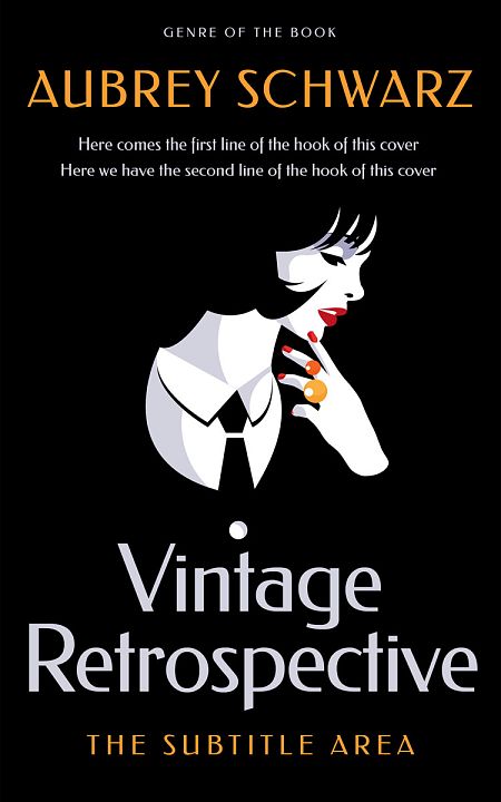 Related Premade Chick Lit Book Cover: Black #27651