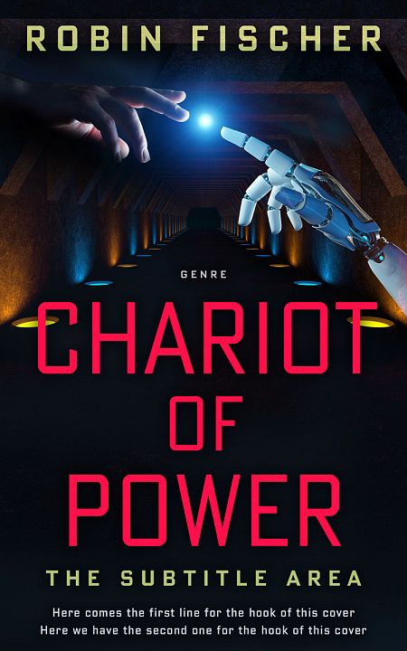 Related Premade Science Fiction Book Cover: Black #28000