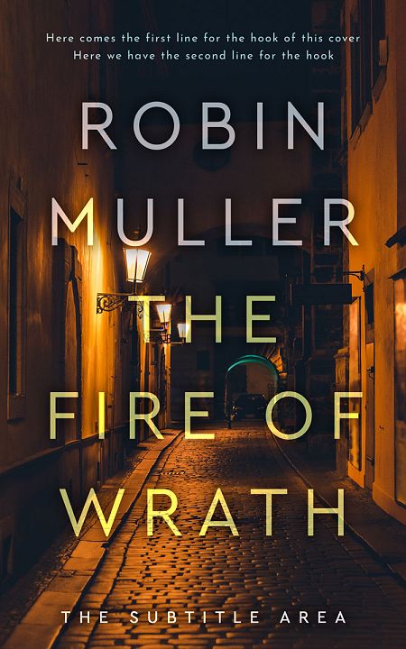 Related Premade Mystery & Thriller & Suspense Book Cover: Thunder #28265