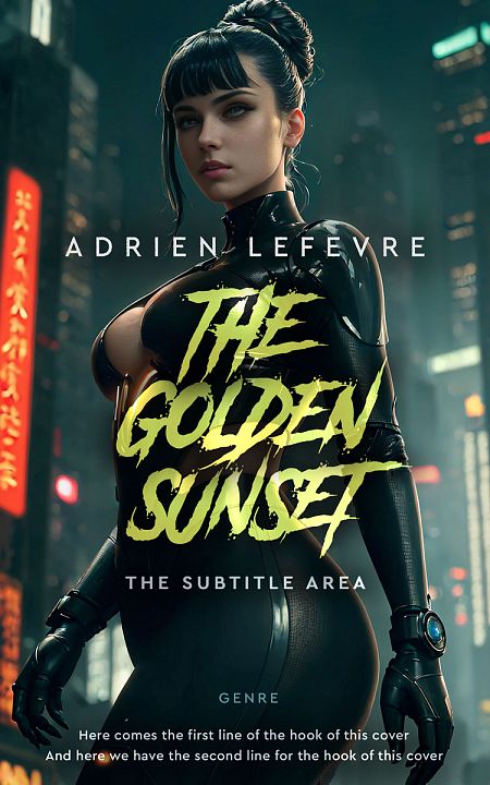 Related Premade Science Fiction Book Cover: Timber Green #29488