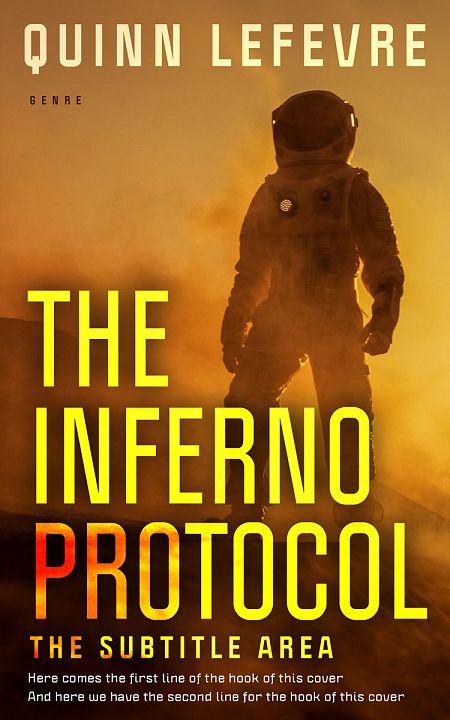 Related Premade Science Fiction Book Cover: Desert #29551