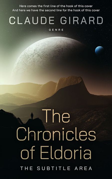 Related Premade Science Fiction Book Cover: Heathered Gray #29620