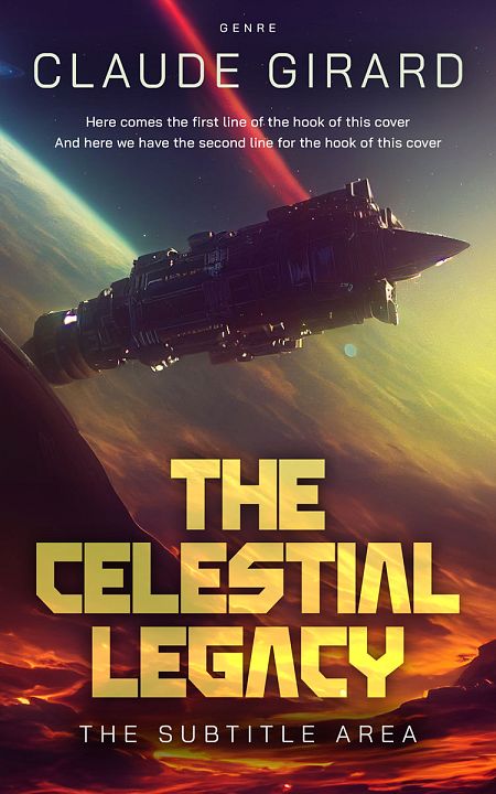 Related Premade Science Fiction Book Cover: Thunder #29645