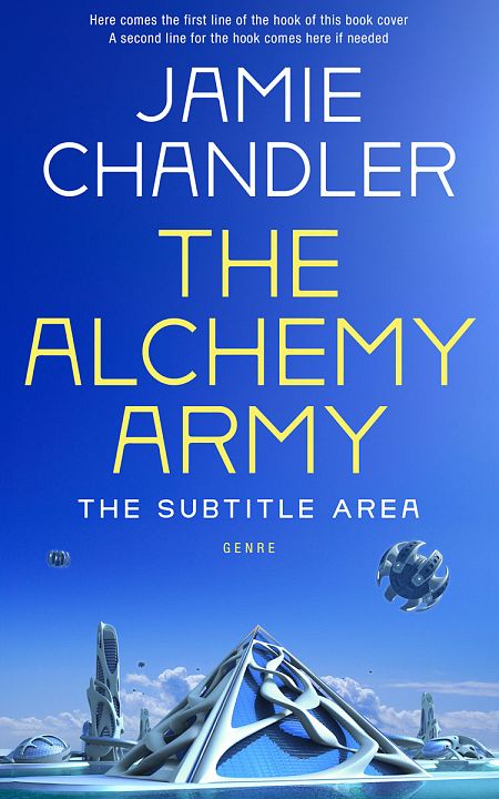 Related Premade Science Fiction Book Cover: Cerulean Blue #30976