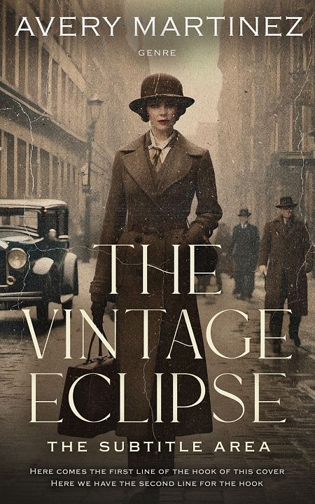 Related Premade Mystery & Thriller & Suspense Book Cover: Taupe #31274