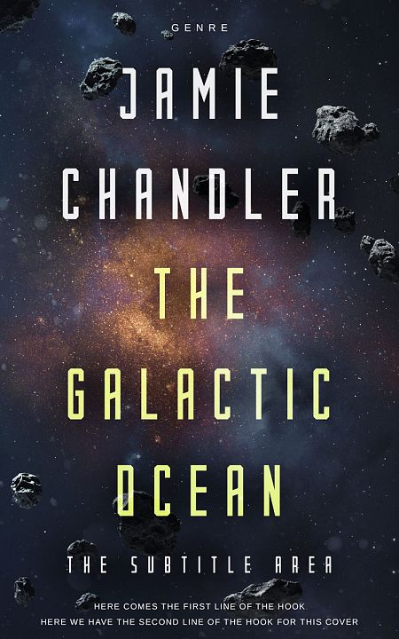 Related Premade Science Fiction Book Cover: Charade #31415
