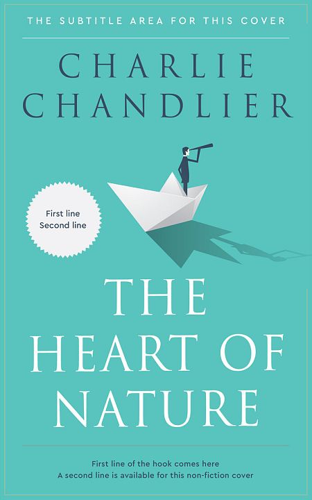 Related Premade Business Book Cover: Fountain Blue #31615