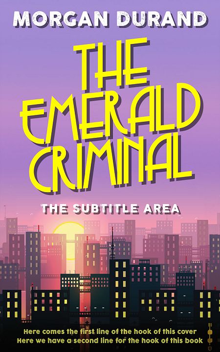 Related Premade Mystery & Thriller & Suspense Book Cover: Lavender Purple #32115