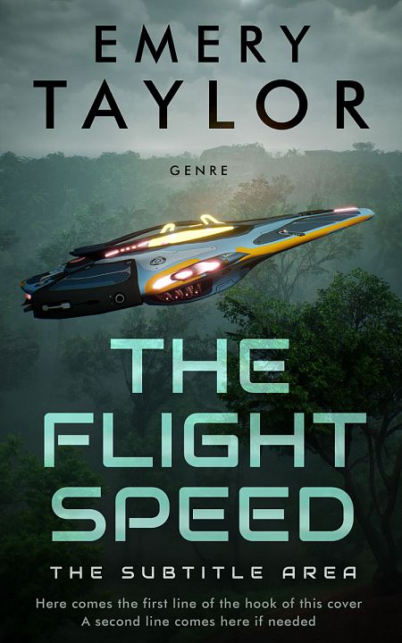 Related Premade Science Fiction Book Cover: Racing Green #32478