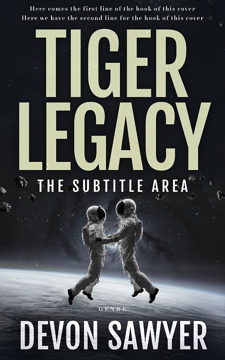 Related Premade Science Fiction Book Cover: Foggy Gray #32683