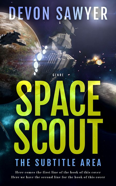 Related Premade Science Fiction Book Cover: Turmeric #32688