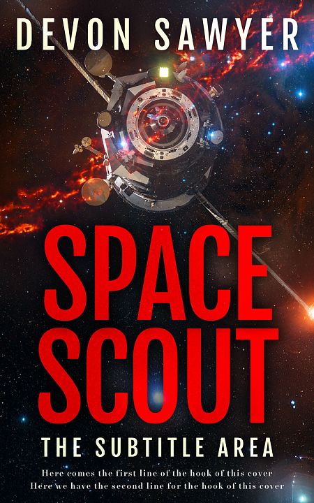 Related Premade Science Fiction Book Cover: Cinnabar #32692