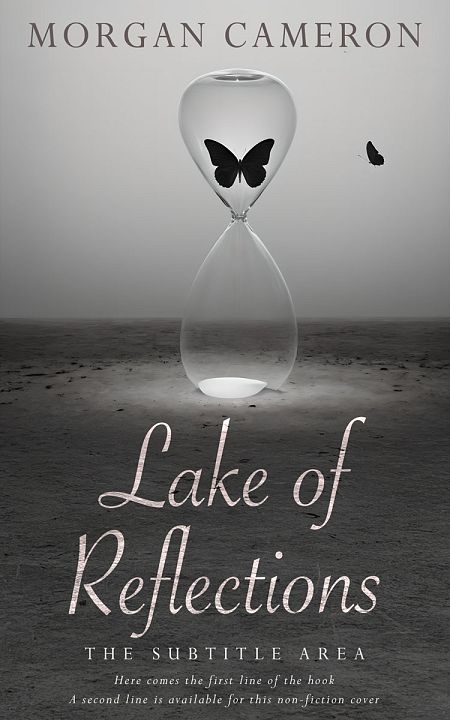 Related Premade Surreal Book Cover: Fuscous Gray #32976
