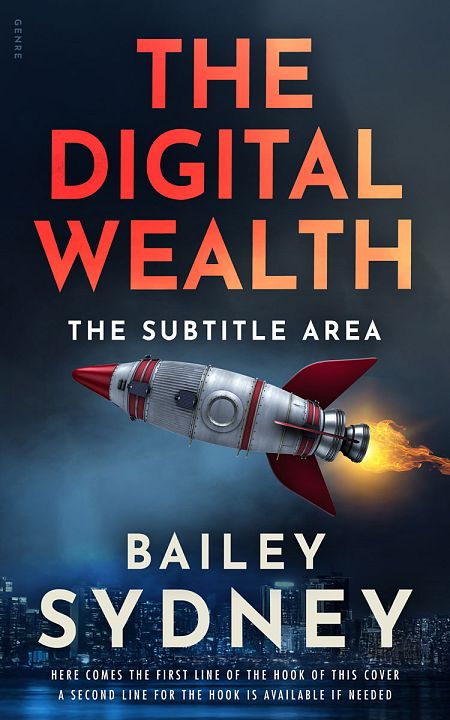 Related Premade Science Fiction Book Cover:  #33300
