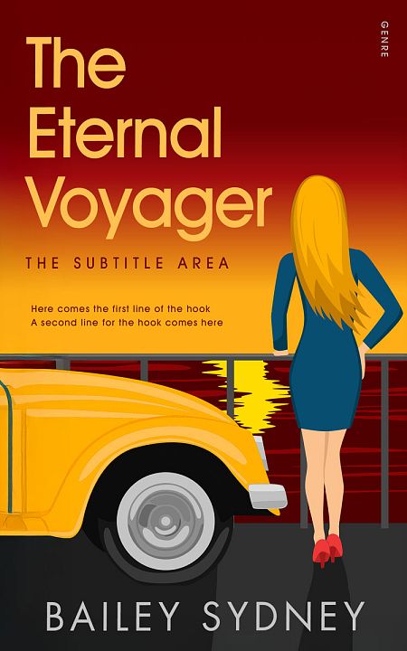 Related Premade Abstract Book Cover: Fuel Yellow #33553