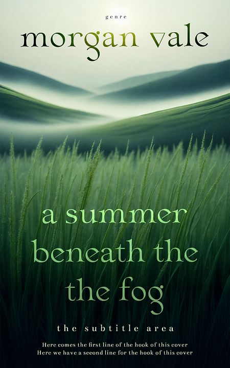 Related Premade Literary Fiction Book Cover: Periglacial Blue #33734