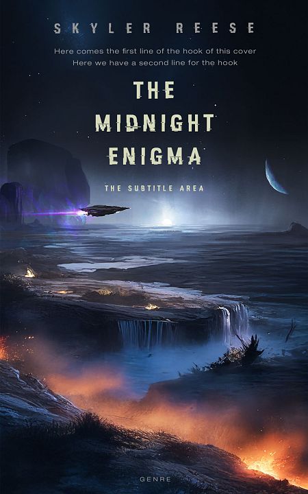 Related Premade Science Fiction Book Cover: Ebony Clay #33853