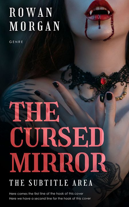 Related Premade Paranormal & Urban Book Cover: Old Rose #34192