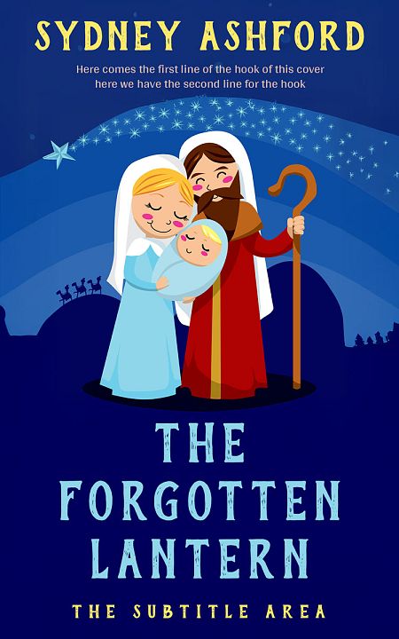 Related Premade Religion & Spirituality Book Cover: Deep Sapphire #34772