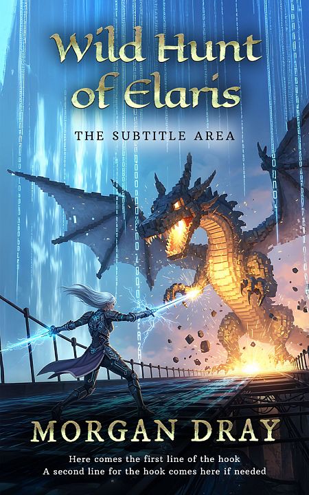 Related Premade LitRPG Book Cover: Ebony Clay #35128