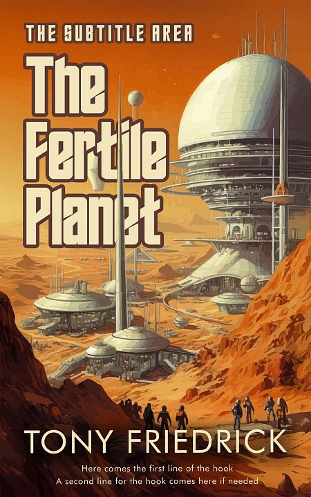 Related Premade Science Fiction Book Cover: Brown Rust #35225