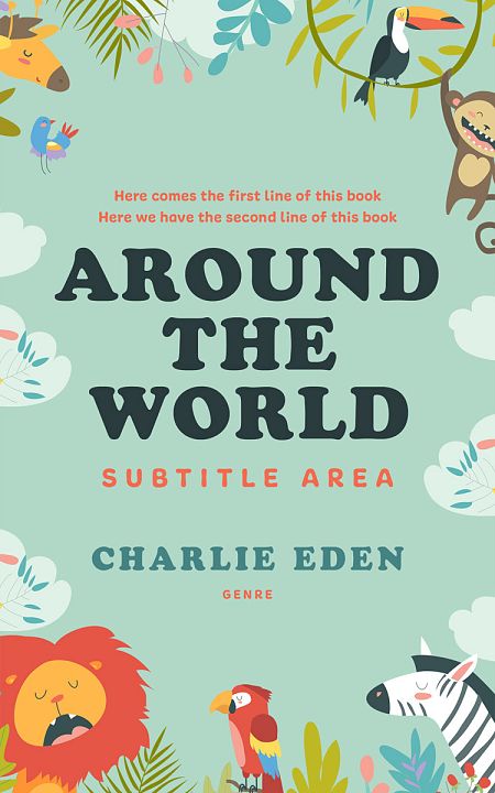 Related Premade Nature Book Cover: Surf #50079